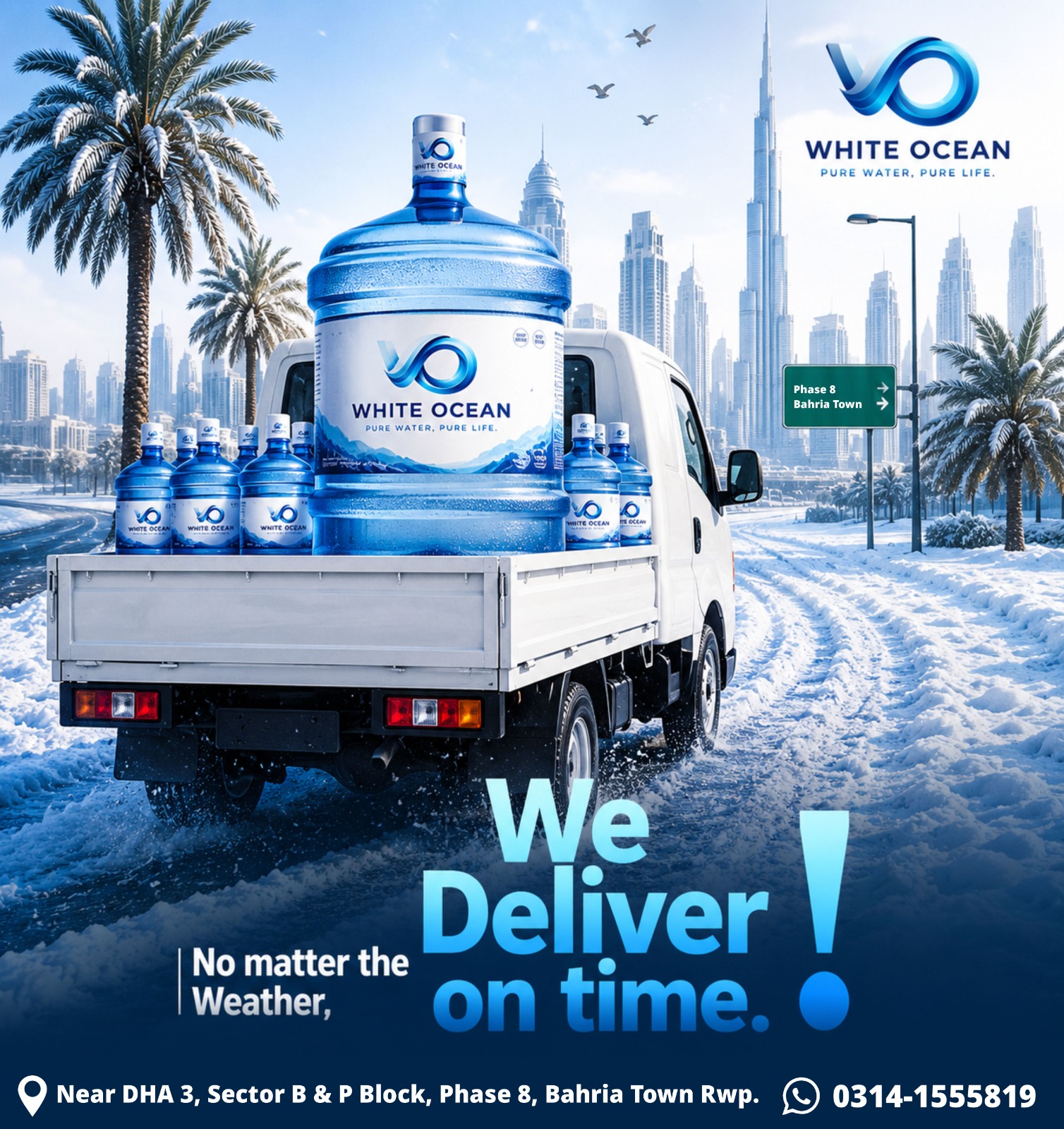 White Ocean Free Home Delivery